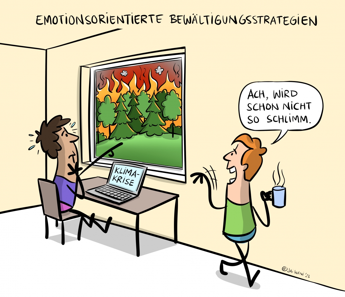 Bild 4a: Bewältigungsstrategien (emotionsorientiert) Bild 4a: Bewältigungsstrategien (emotionsorientiert)