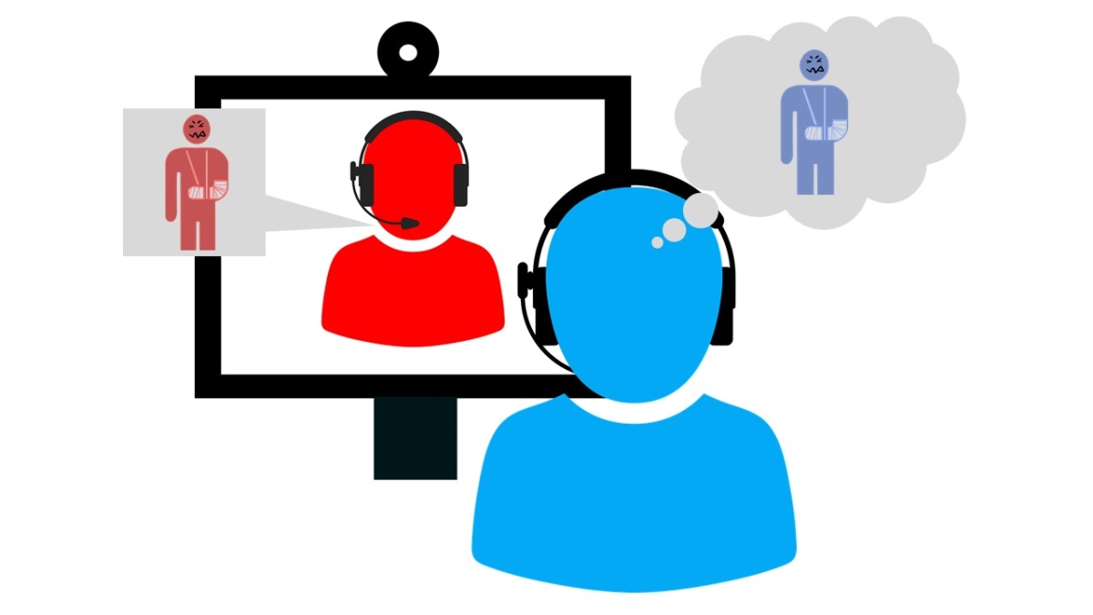 Bild 1: Um empathisch zu sein, müssen wir uns vorstellen, wie sich das Erlebnis der anderen Person angefühlt hat.