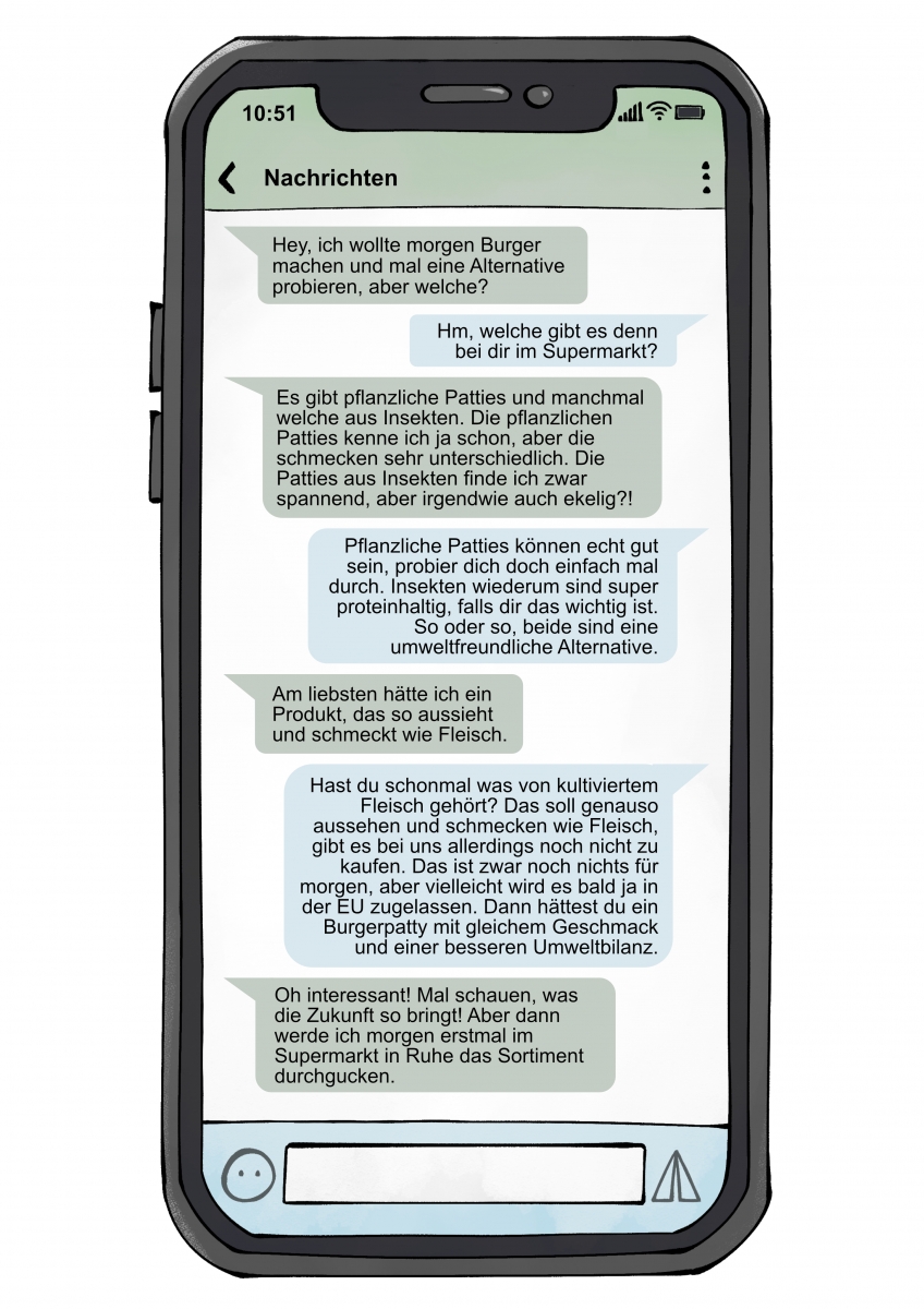 Bild 2: Für welches alternative Burgerpatty soll ich mich entscheiden? Bild 2: Für welches alternative Burgerpatty soll ich mich entscheiden?